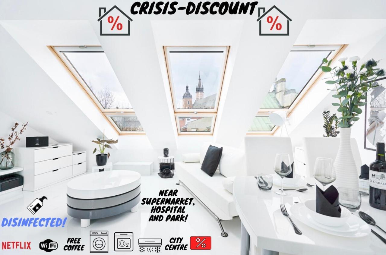 Апартаменты Unique Design Loft In Middle Of Centre Of Old Town With Netflix Краков Экстерьер фото